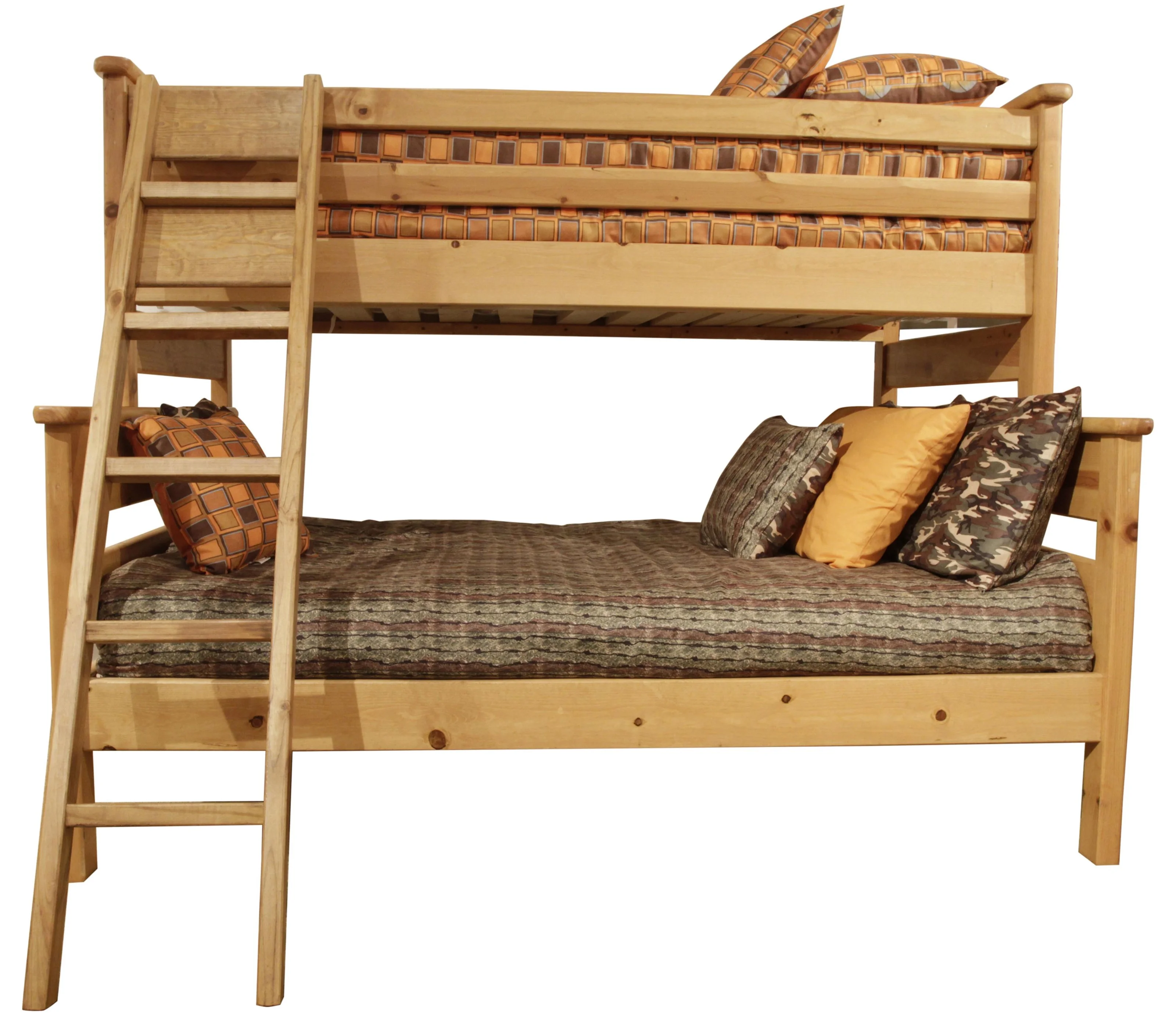 Trendwood Laguna LAG570407 Twin/Full Bunk Bed HomeWorld Furniture Bunk Beds